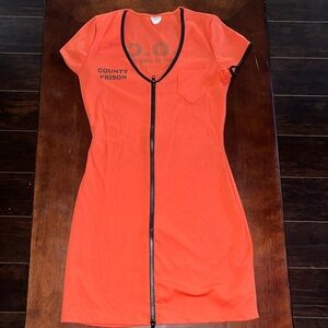 Women’s prisoner costume - size small